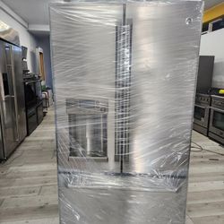Ge Refrigerator French Door Stainless Steel 