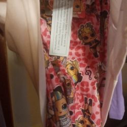 Brand New Girls Pajamas With Tags Still On Size 8