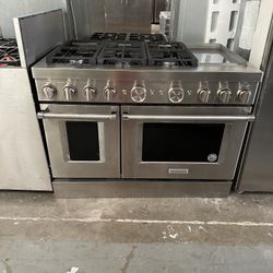 48 INCH KITCHENAID RANGE /STOVE 