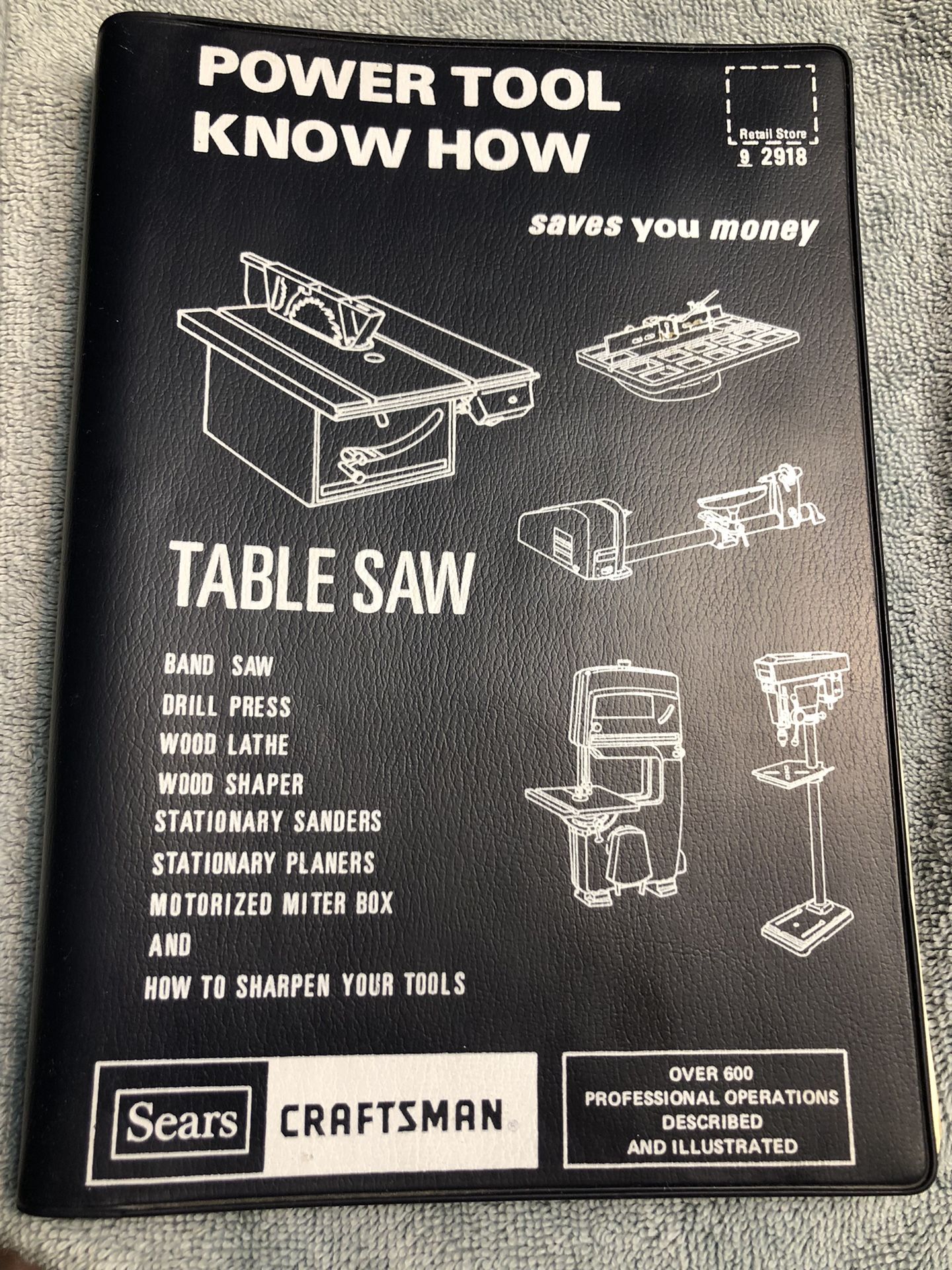 Vintage*Sears Craftsman Power Tool Know How Manual Book