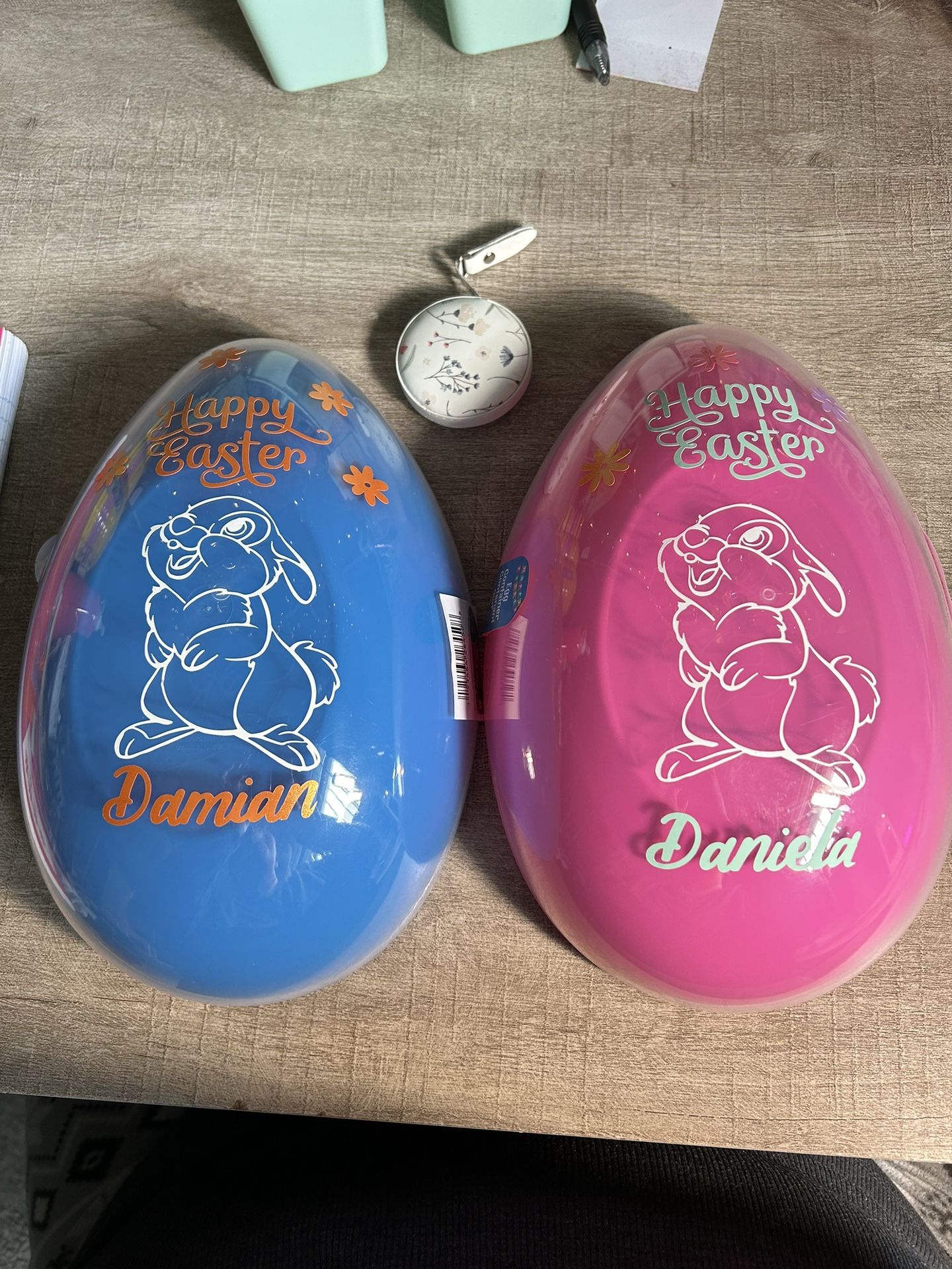 Personalized Easter bunny And Easter Egg