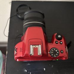 RED VIVITAR 4K Digital Camera with 64MP, 10x Optical Zoom, 3” LCD Display, LED Flash, Auto Focus, Macro Mode, Vlogging & Photography