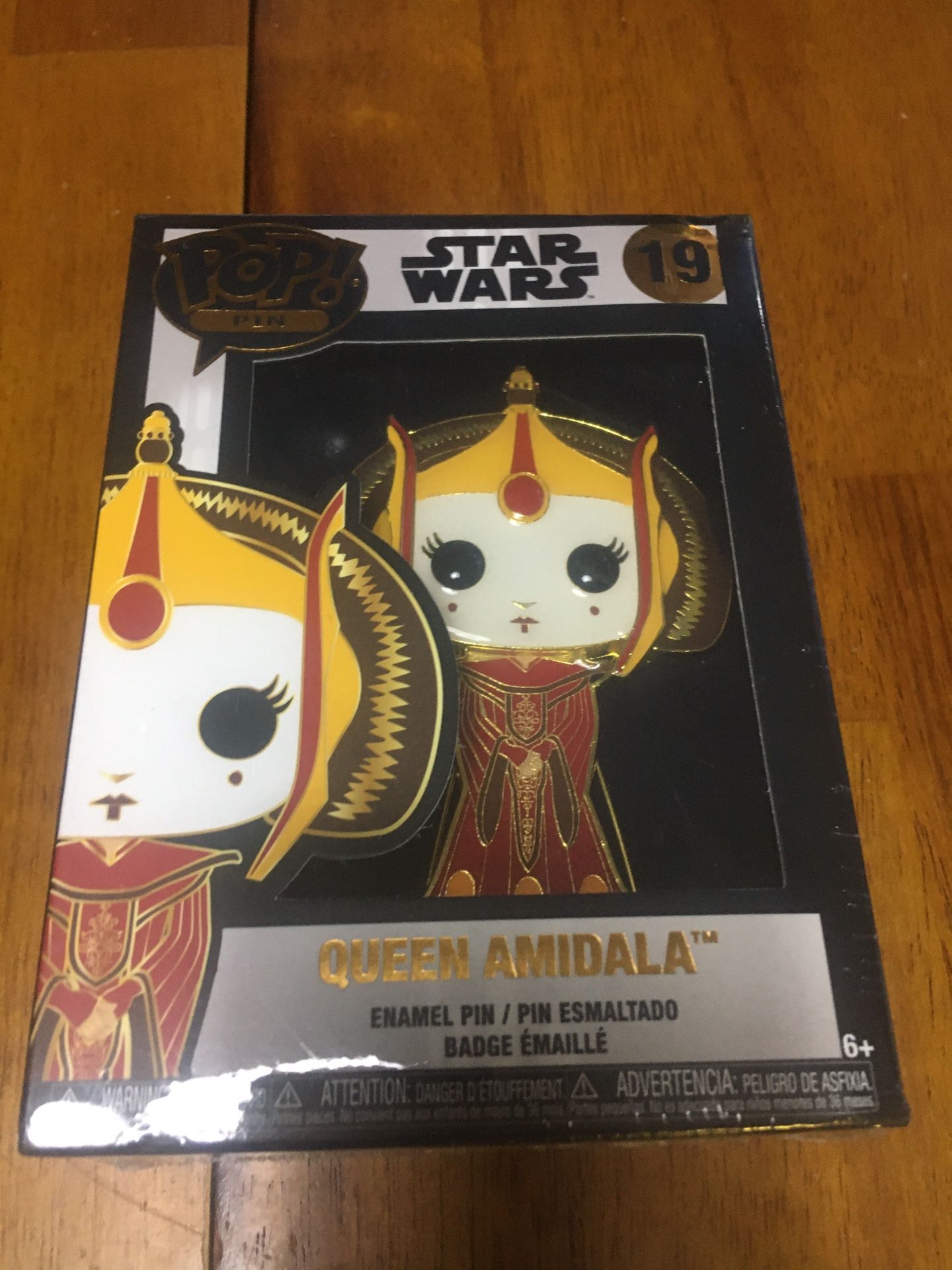 Pop! Pin Star Wars #19 Queen Amidala
