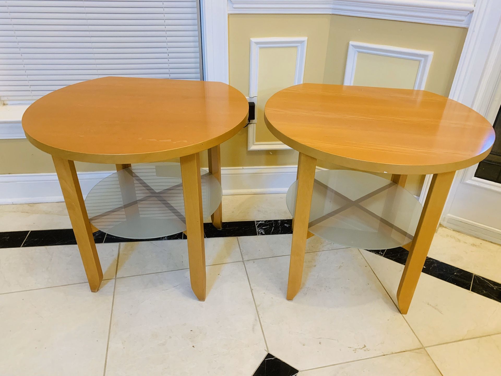 Set of beautiful tables