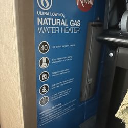 Rheem Performance Platinum 40 Gal. Tall 12-Year 38,000 BTU Ultra Low NOx (ULN) Powered Damper Natural Gas Water Heater