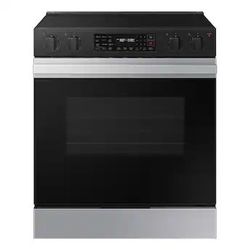 Samsung - 30 in. Stainless Steel Electric Range with Air Fry
