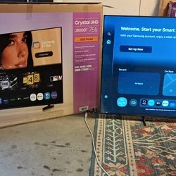 TV SAMSUNG 75" CRYSTAL 8 SMART 4K 2025