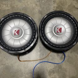 Kicker CompVT series subwoofer
