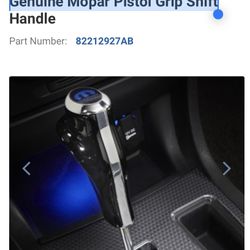 Genuine Mopar Grip Shift Handle
