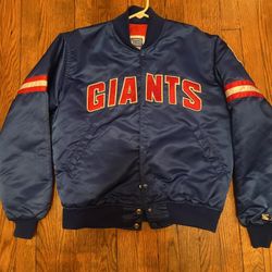Vintage New York Giants starter Bomber Jacket – NFL Licensed