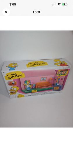 The Simpsons Living Room Diorama Playset
