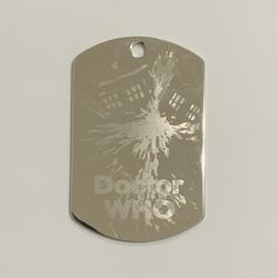 Doctor Who Mt Hood 2012 Metal Tag