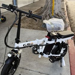 LIZIFLY GS5 Folding Electric Bike 48V 15AH E-City Bike 750W Electric Bicycle. 22mph- range 35miles. Weight cap. 330lbs