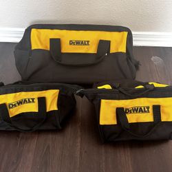 Dewalt tool bags 3 bags