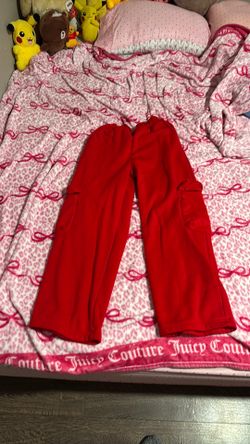 Red sweats
