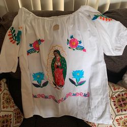 Blusa Mexicana Bordada