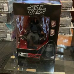 Star Wars Black Series Emperor Palpatine On Throne 