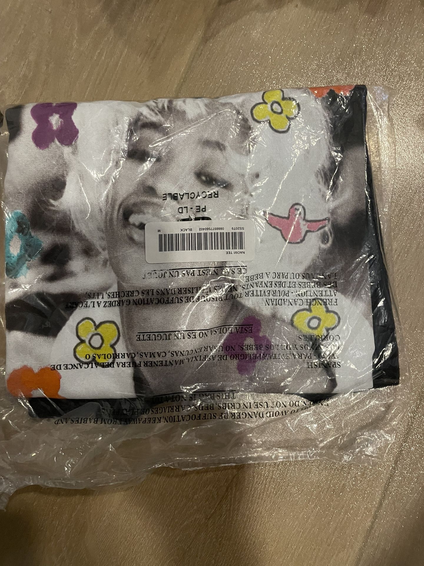Supreme Naomi Tee Black Medium