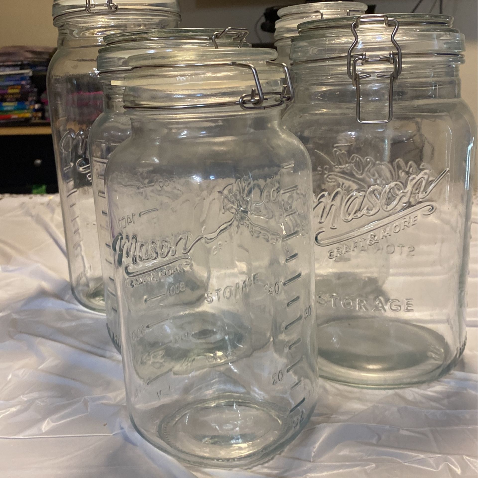 Mason Jar Set 5 Jars