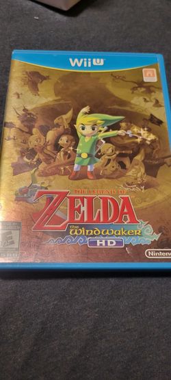 Wind Waker Wii U Gold Cover