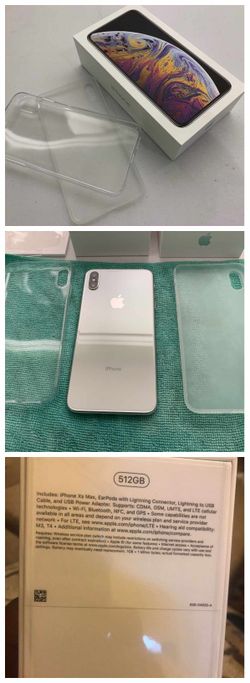 Factory UnlockediPhone XS Max 512GB Silver