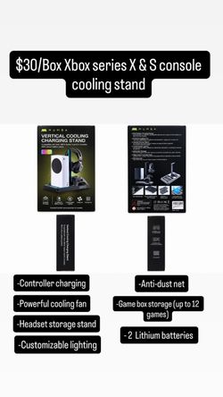 Mumba Xbox Series X & S Vertical Cooling Charging Stand