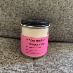 Bath & Body Works Watermelon Lemonade Scented Candle - Pink