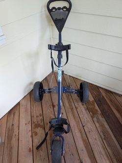 Intech Tri Trac 3-Wheel Pull Push Golf Cart