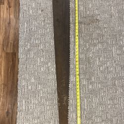 old rip saw, 54 inches long