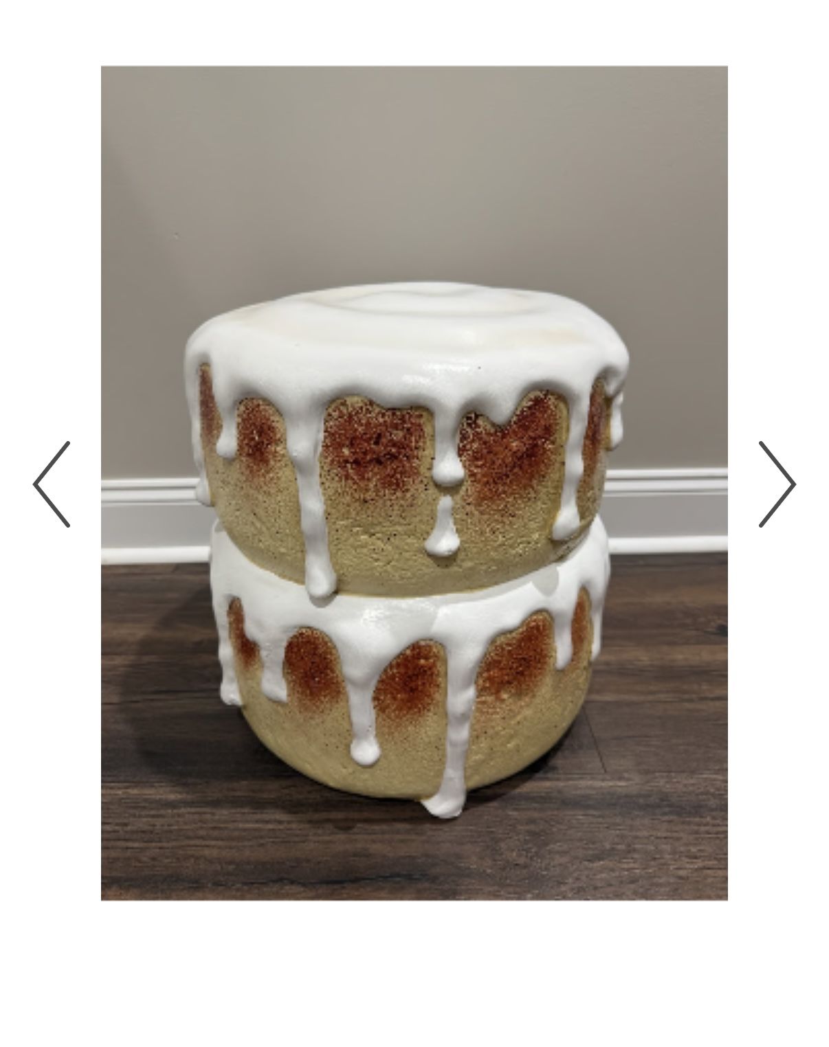 Cinnamon Roll Stool