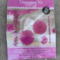 Pink Paper Decoration