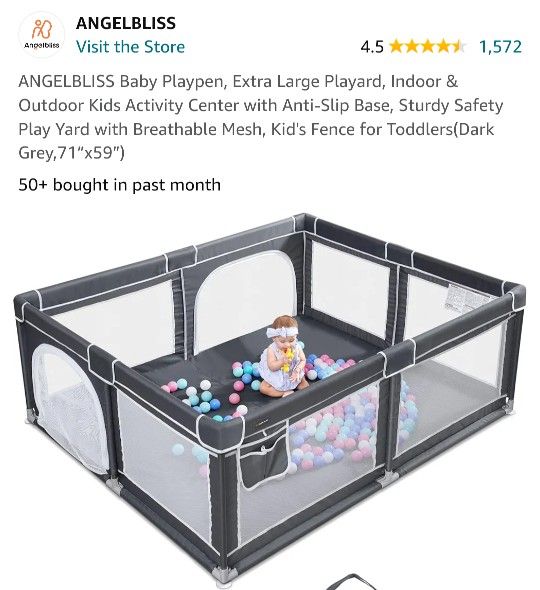 Angelbliss Baby Playpen