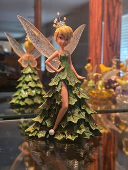 Tinker Bell "Oh Christmas Tree" sculpture
