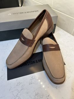Men’s Shoes – Johnston & Murphy Leather Loafers Size 12M | Like New
