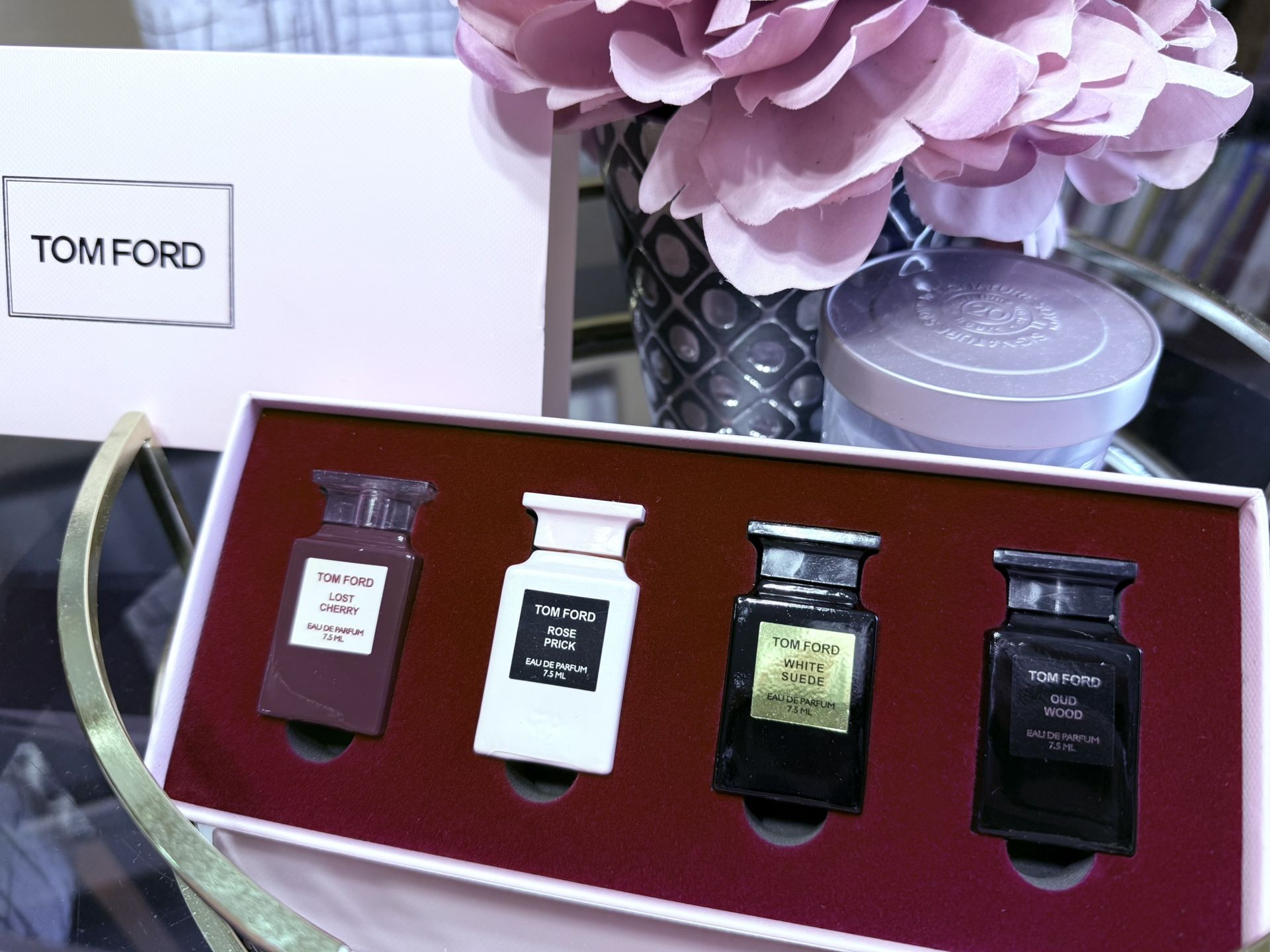 Tom Ford Chanel Hermes Dior Perfume Cologne Gift Sets Mini Brand New Sealed!