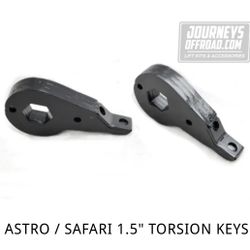 JOR Astro/Safari 1.5” Torsion Bar Keys — Brand New, Never Used