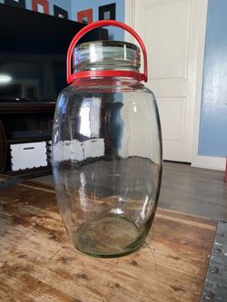 Large Jar With Lid