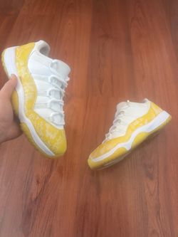 Air Jordan 11 Retro Yellow Snakeskin