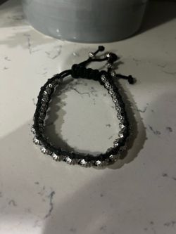 Black & Silver Color Bracelet-Brand New