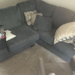 Blue Sectional Couch