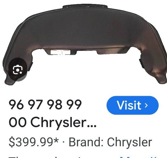 Convertible Boot Cover For Chrysler Sebring In Great Shape Like New