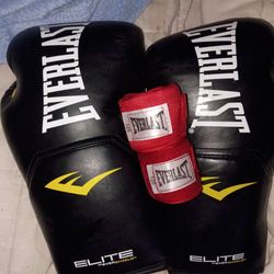 Everlast boxing gloves