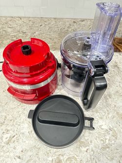 KitchenAid 9-Cup Food Processor KFP0921 Empire Red – Never Used, All Accessories