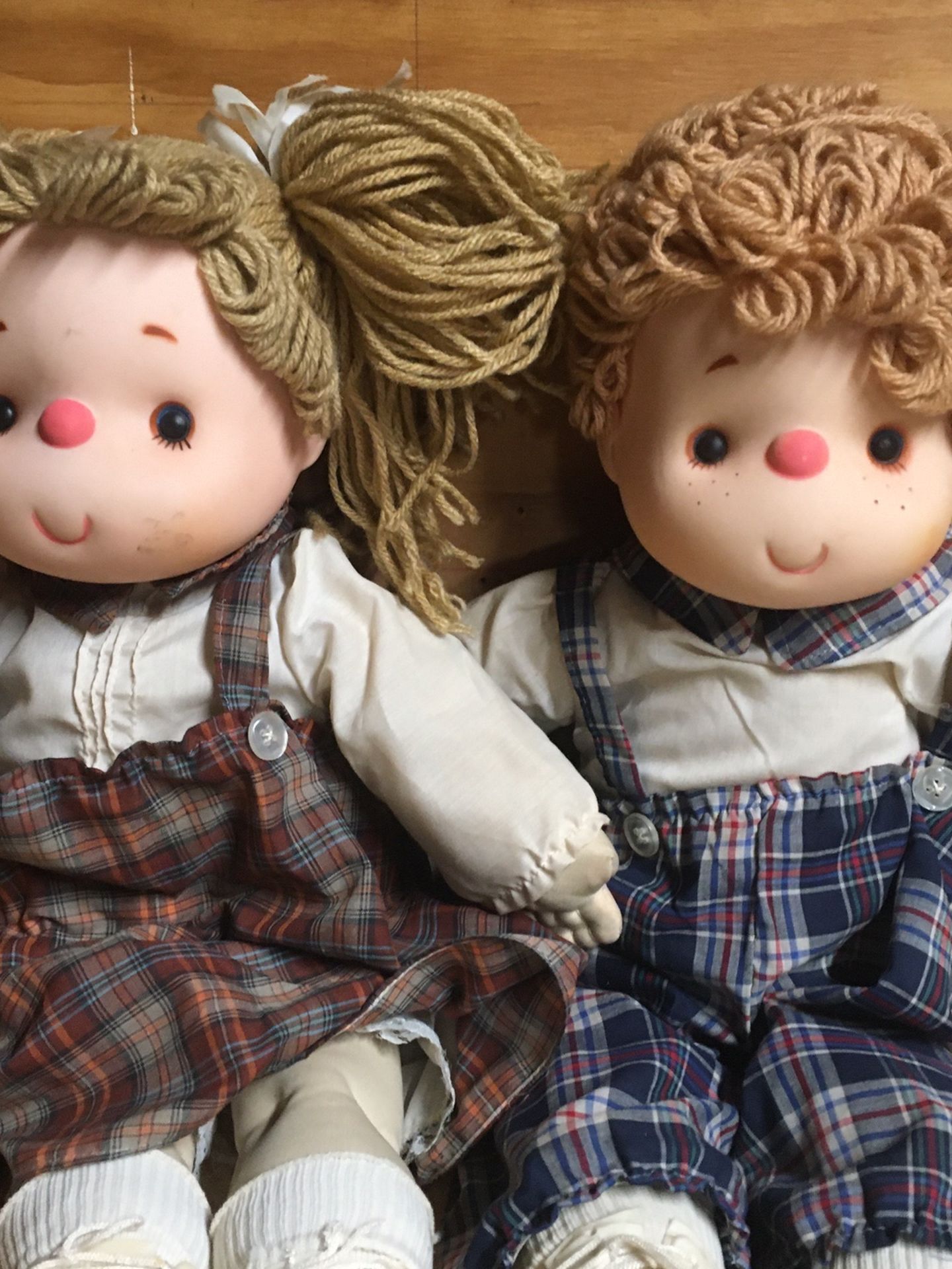 Pair Of Vintage Dolls