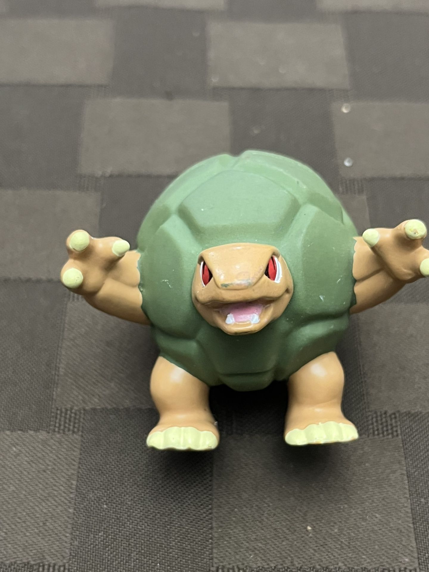 Golem 1999 Vintage Burger King Mighty Kids Meal Toy Spin Top Pokemon Figure