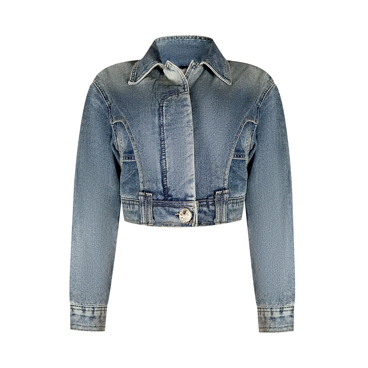 Women’s Denim Crop Jacket M/L