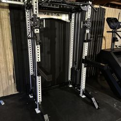 Vesta Fitness PRO SERIES Ultimate Half Rack Functional Trainer/Gym Equipment/ Home Gym/ Fitness/ FREE DELIVERY 🚚 