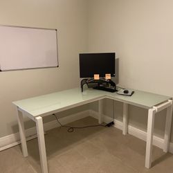 Glass Desk