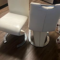 White Kitchen Chairs 