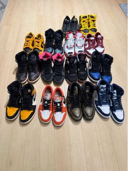 Jordan’s and dunks size 9-10 Preowned